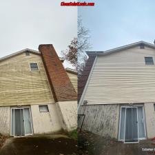 House Washing and Vinyl Siding Cleaning in Chesterfield, MO.